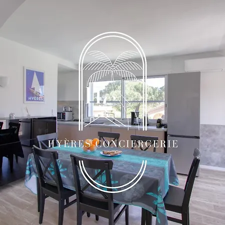 Апартаменты T3 Les Pins 3etoiles Clim 100m Plage Pesquiers By Hc Йер